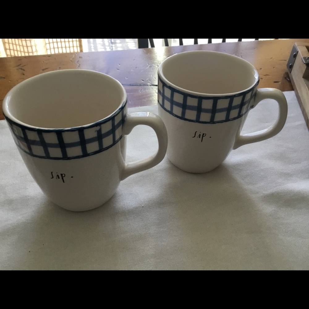 🌟Final Price🌟🌸Set of Rae Dunn Cups “Sip”